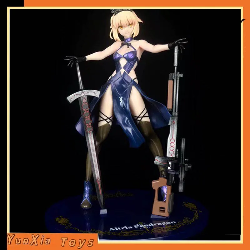 Fate/Grand Order Black Saber Figure Altria Pendragon with Dark Spear Ver. Anime Model Collectible Statue Desktop Decor Toy Gift
Fate/Grand Order Black Saber Figure Altria Pendragon with Dark Spear Ver. Anime Model Collectible Statue Desktop Decor Toy Gift