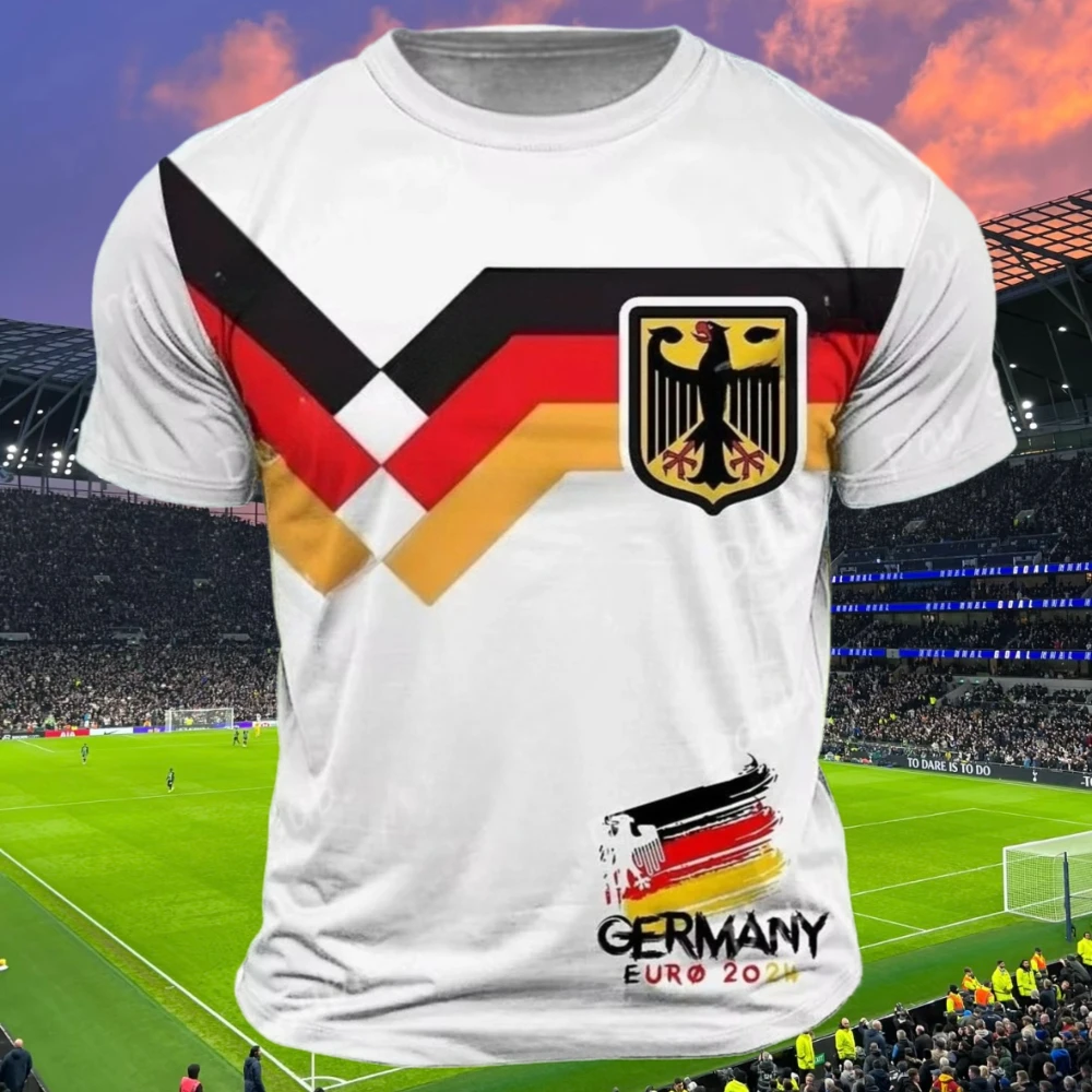 2025 Men's Outdoor Sweatshirt, Casual Garden Collar, Loose Short-sleeved Top, Summer German Flag Printed T-shirt
2025 Men's Outdoor Sweatshirt, Casual Garden Collar, Loose Short-sleeved Top, Summer German Flag Printed T-shirt