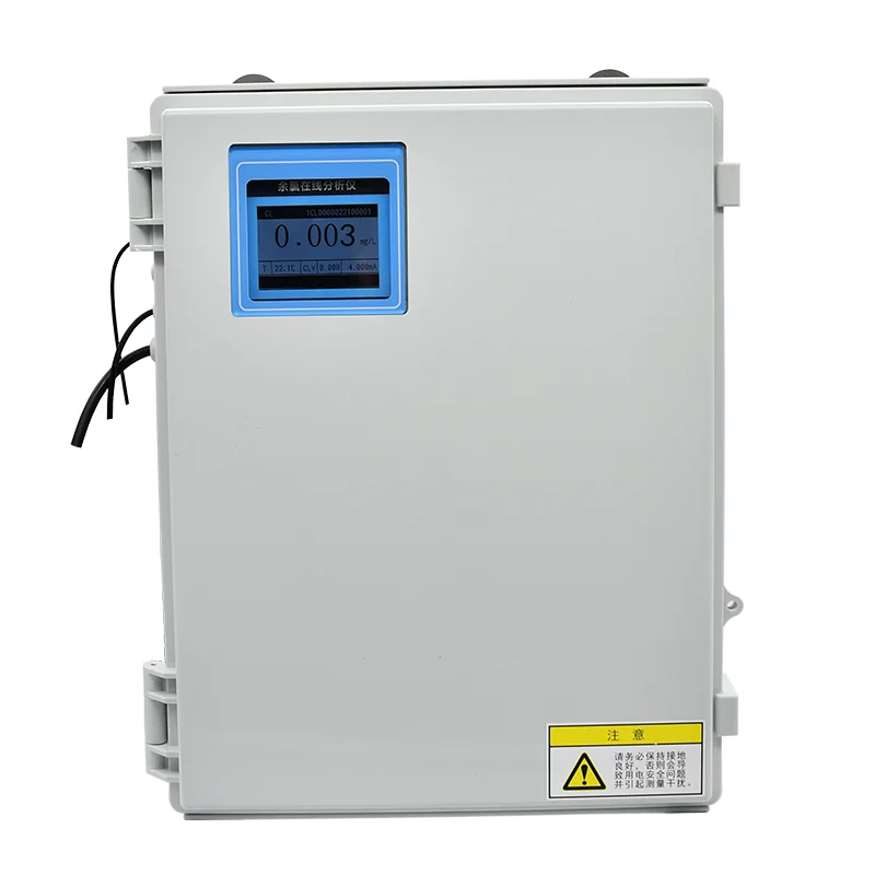 Water Treatment Sewage Discharge Process Control Tap Water Disinfection Residual PH Chlorine Analyzer
Water Treatment Sewage Discharge Process Control Tap Water Disinfection Residual PH Chlorine Analyzer