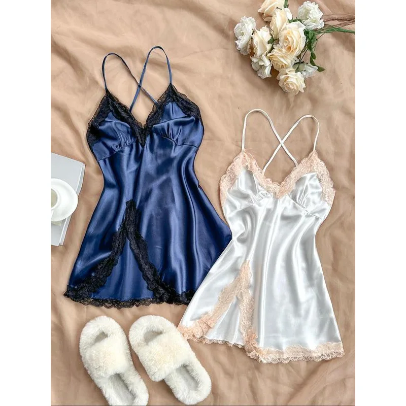 Женское кружевное атласное платье Sp Dr контрастного цвета, новый Sle, трансграничный CleanFit, свободный крой, нейтральный материал из ПВХ
Женское кружевное атласное платье Sp Dr контрастного цвета, новый Sle, трансграничный CleanFit, свободный крой, нейтральный материал из ПВХ