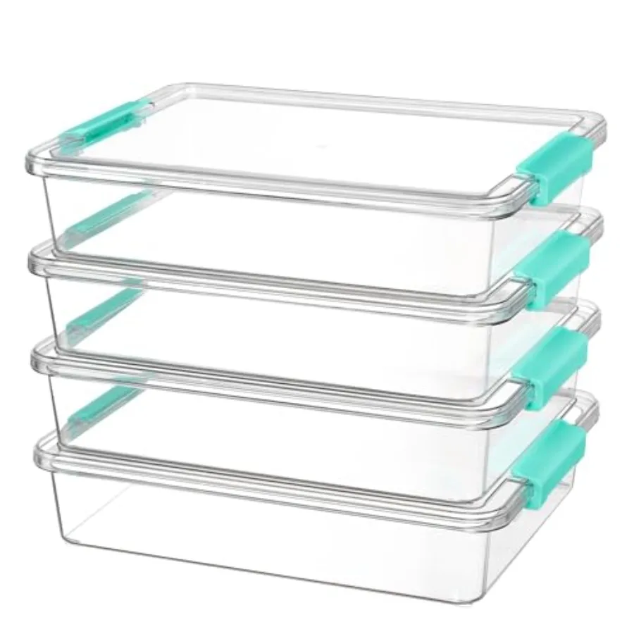 6 Qt Plastic Storage Bins with Lids, Clear Sensory Bins, Arts Crafts Organizers and Storage, Stackable Containers for Home Offi
6 Qt Plastic Storage Bins with Lids, Clear Sensory Bins, Arts Crafts Organizers and Storage, Stackable Containers for Home Offi