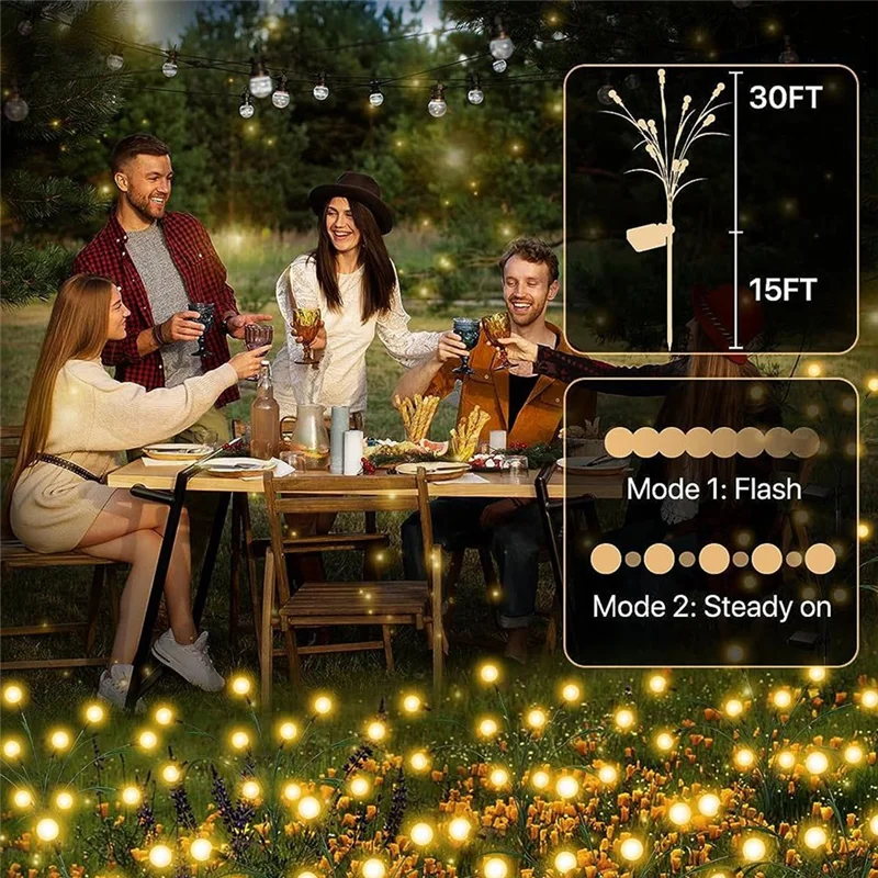 BMBY-20 LED Big Bulb Solar Lights 2 Lighting Modes Waterproof Firefly Light For Yard Patio Pathway Decor
BMBY-20 LED Big Bulb Solar Lights 2 Lighting Modes Waterproof Firefly Light For Yard Patio Pathway Decor