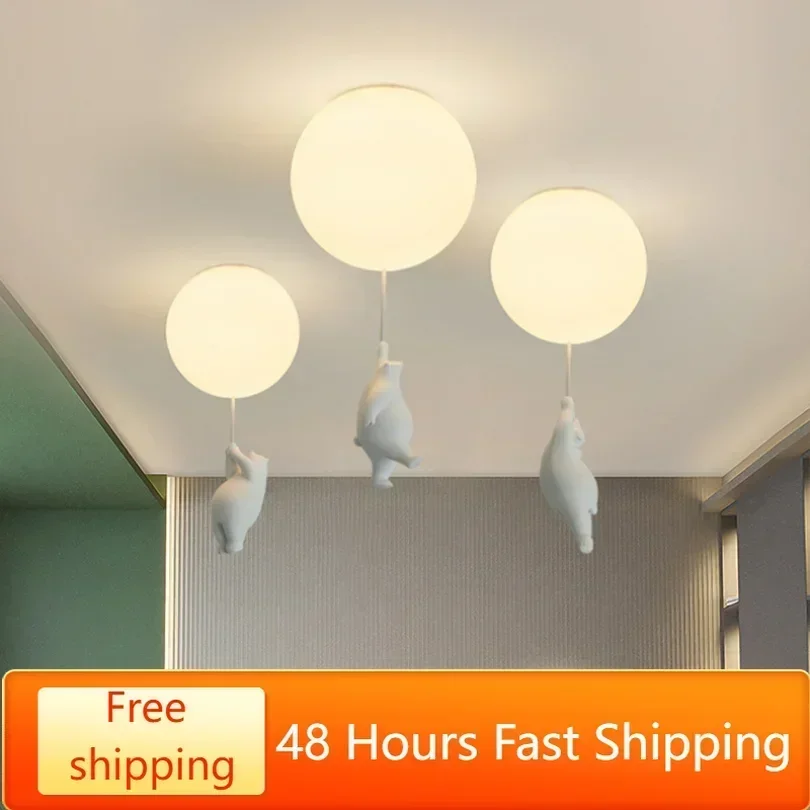 Novelty Pendant Light for Bedroom Children Kids Cartoon Hanging Lamp Balloon Bear Ceiling Chandeliers Modern Led Creative School
Novelty Pendant Light for Bedroom Children Kids Cartoon Hanging Lamp Balloon Bear Ceiling Chandeliers Modern Led Creative School