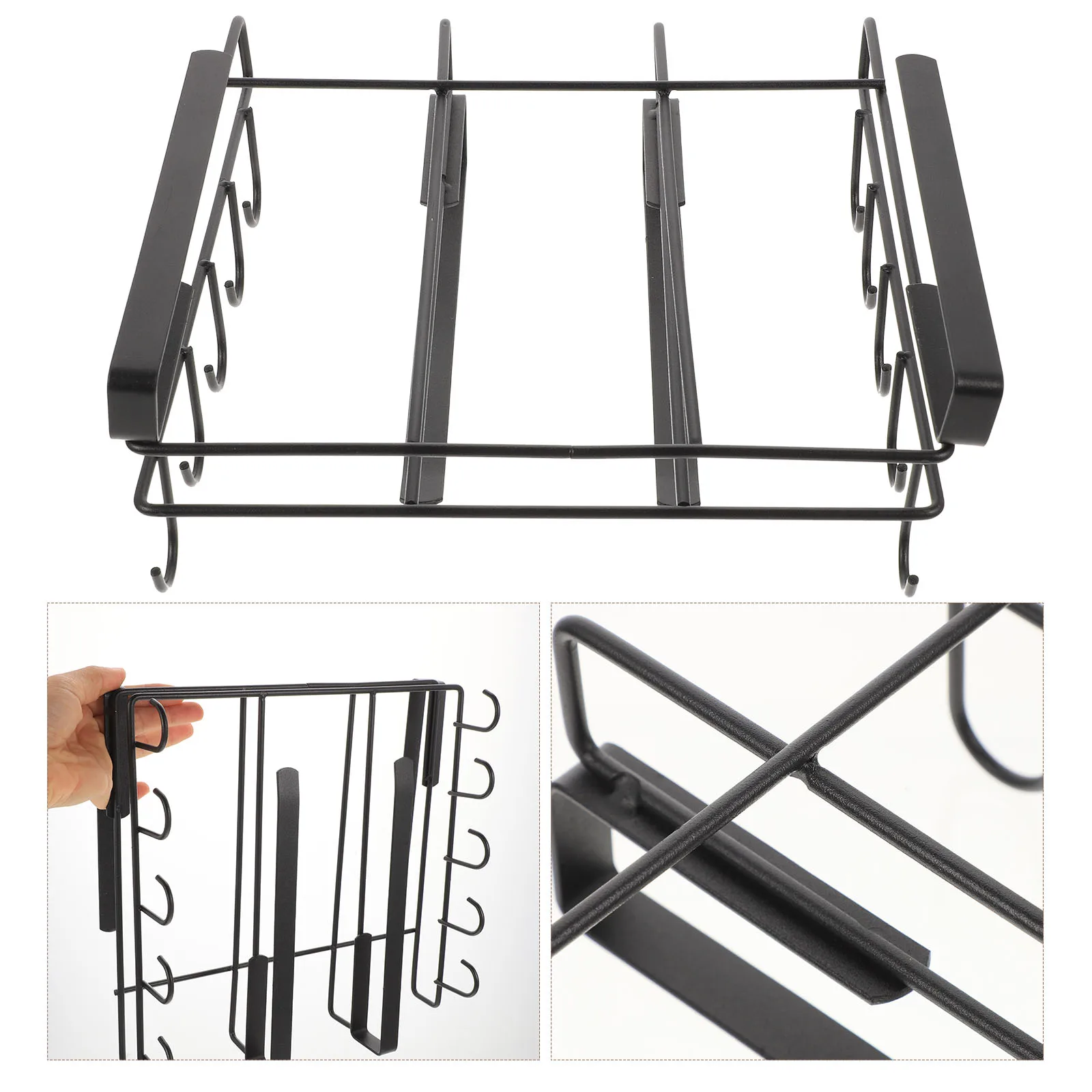 Sturdy Metal Under Cabinet Shelf Kitchen Storage Rack For Cutting Boards Pots Pans Mugs Organizer Holder Easy Clean
Sturdy Metal Under Cabinet Shelf Kitchen Storage Rack For Cutting Boards Pots Pans Mugs Organizer Holder Easy Clean