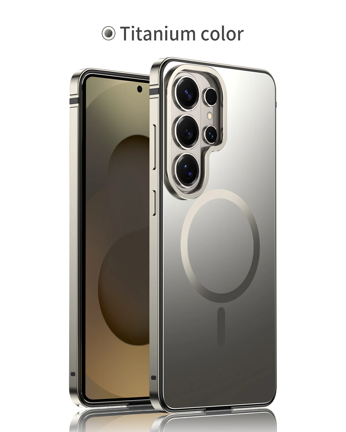 NEW Metal Case for Samsung Galaxy S26 Ultra, Heavy-Duty Aluminum Alloy Frame with Magnetic Charging Ring Protection
NEW Metal Case for Samsung Galaxy S26 Ultra, Heavy-Duty Aluminum Alloy Frame with Magnetic Charging Ring Protection