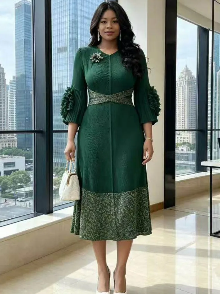 African Dresses For Women Elegant Wedding Muslim Fashion Abayas Dashiki Robe Kaftan Long Sleeve Dress Turkish Africa 2026 New
African Dresses For Women Elegant Wedding Muslim Fashion Abayas Dashiki Robe Kaftan Long Sleeve Dress Turkish Africa 2026 New
