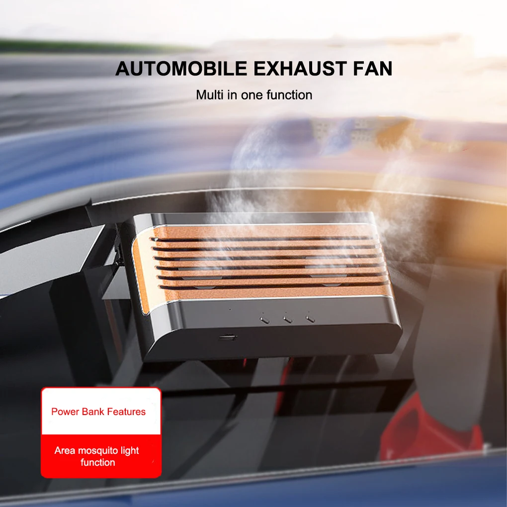 ABS Portable Solar Powered Car Cooler Ventilation Fan - Convenient Cooling Solution Compact
ABS Portable Solar Powered Car Cooler Ventilation Fan - Convenient Cooling Solution Compact