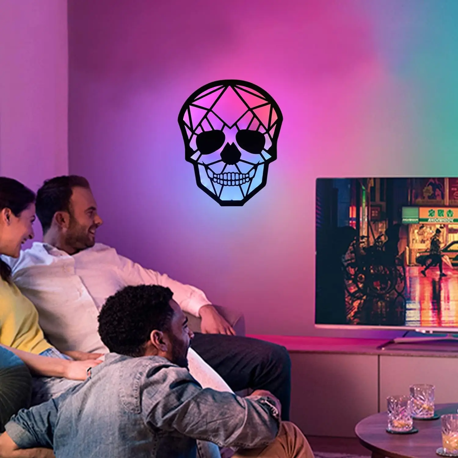 4000mAh USB Rechargeable RGB Color Changing Wall Lamp LED Dimmable Skull Wall Light Sconce with Remote Control Smart App Control
4000mAh USB Rechargeable RGB Color Changing Wall Lamp LED Dimmable Skull Wall Light Sconce with Remote Control Smart App Control