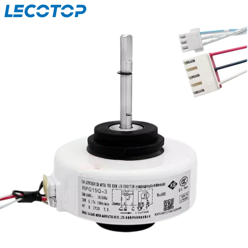 New RPG15Q-3 1170030067 Y4S476A711 Indoor Unit AC Fan Motor For TCL Air Conditioner Conditioning Spare Parts
New RPG15Q-3 1170030067 Y4S476A711 Indoor Unit AC Fan Motor For TCL Air Conditioner Conditioning Spare Parts