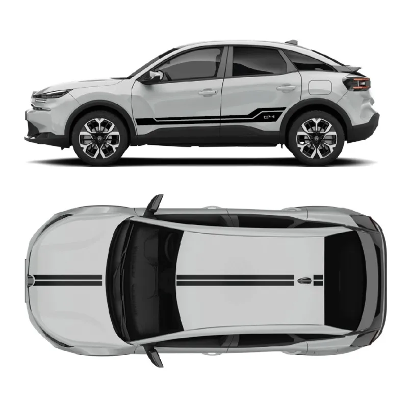 Car Vinyl stickers body exterior decoration customization fashionable sports decals For Citroen C4
Car Vinyl stickers body exterior decoration customization fashionable sports decals For Citroen C4
