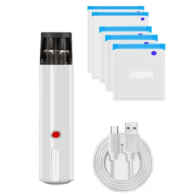 Мини-USB вакуумный упаковщик для одежды и продуктов, компактный насос для хранения продуктов Sous Vide, упаковщик, органайзер для шкафа
Мини-USB вакуумный упаковщик для одежды и продуктов, компактный насос для хранения продуктов Sous Vide, упаковщик, органайзер для шкафа