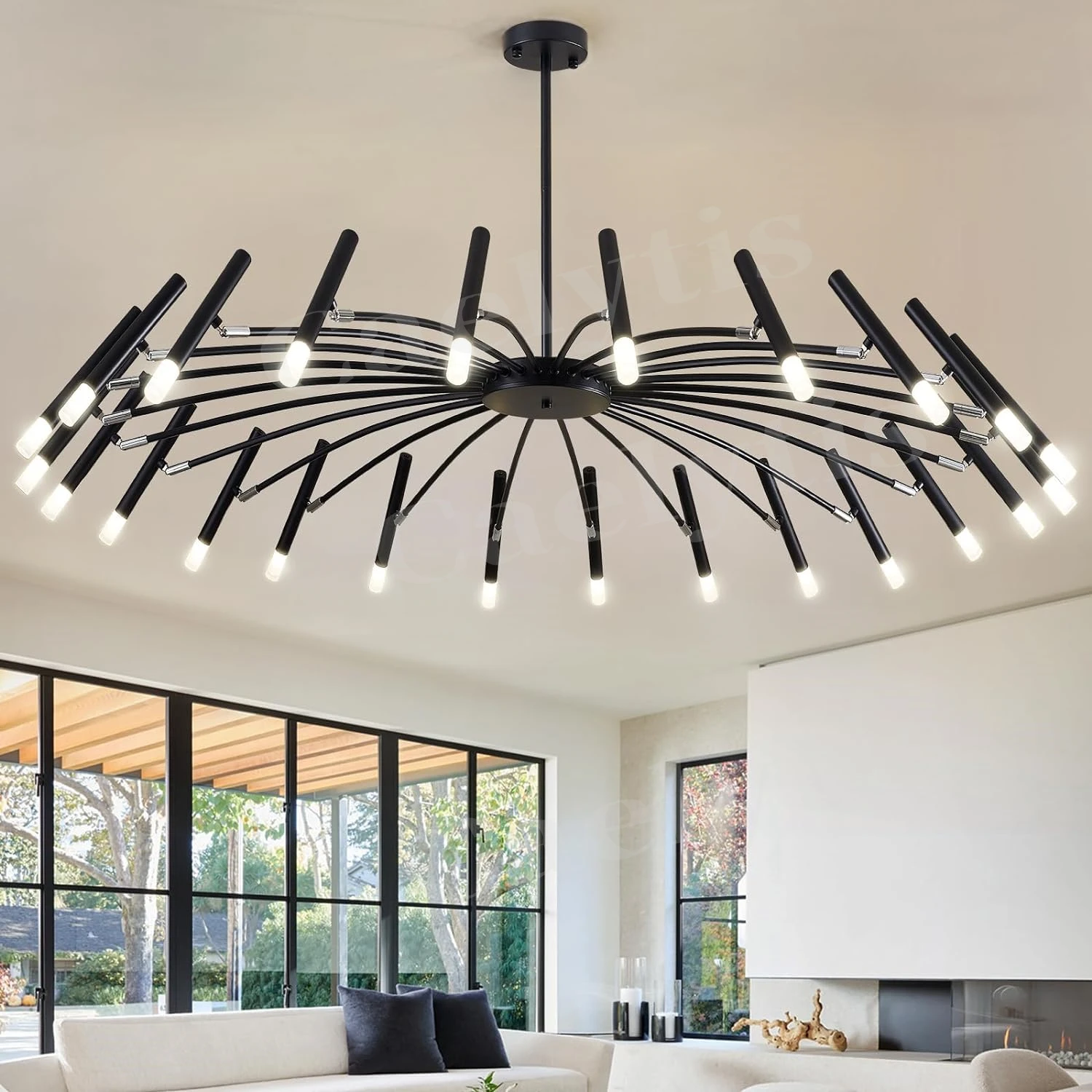 Modern New Chandeliers Nordic Villa Living Room Ceiling Pendant Lights Lighting For Dining Room Bedroom Home Decor Light Fixture
Modern New Chandeliers Nordic Villa Living Room Ceiling Pendant Lights Lighting For Dining Room Bedroom Home Decor Light Fixture