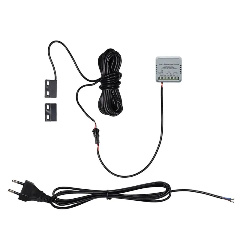 A98Z Garage Door Controller Module Tuya Zigbee Remote Operation Via Opener Smart Life APP For Alexa Google Works EU Plug