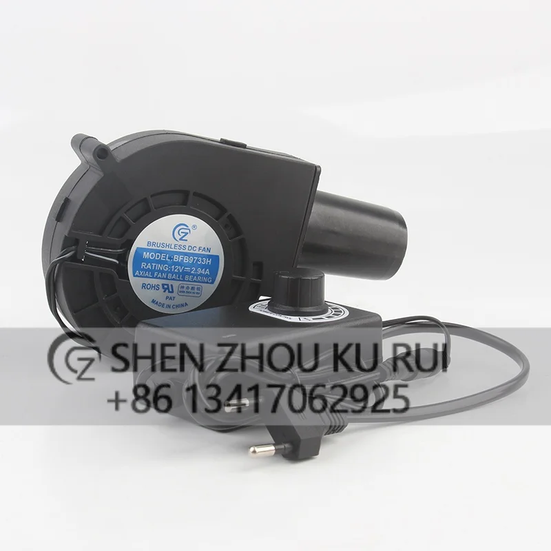 Factory Direct Supply DC 12V 2.94A 9733 High-flow Speed Controller Portable Barbecue Turbine Blower BFB9733H EU Plug Cooling Fan
Factory Direct Supply DC 12V 2.94A 9733 High-flow Speed Controller Portable Barbecue Turbine Blower BFB9733H EU Plug Cooling Fan