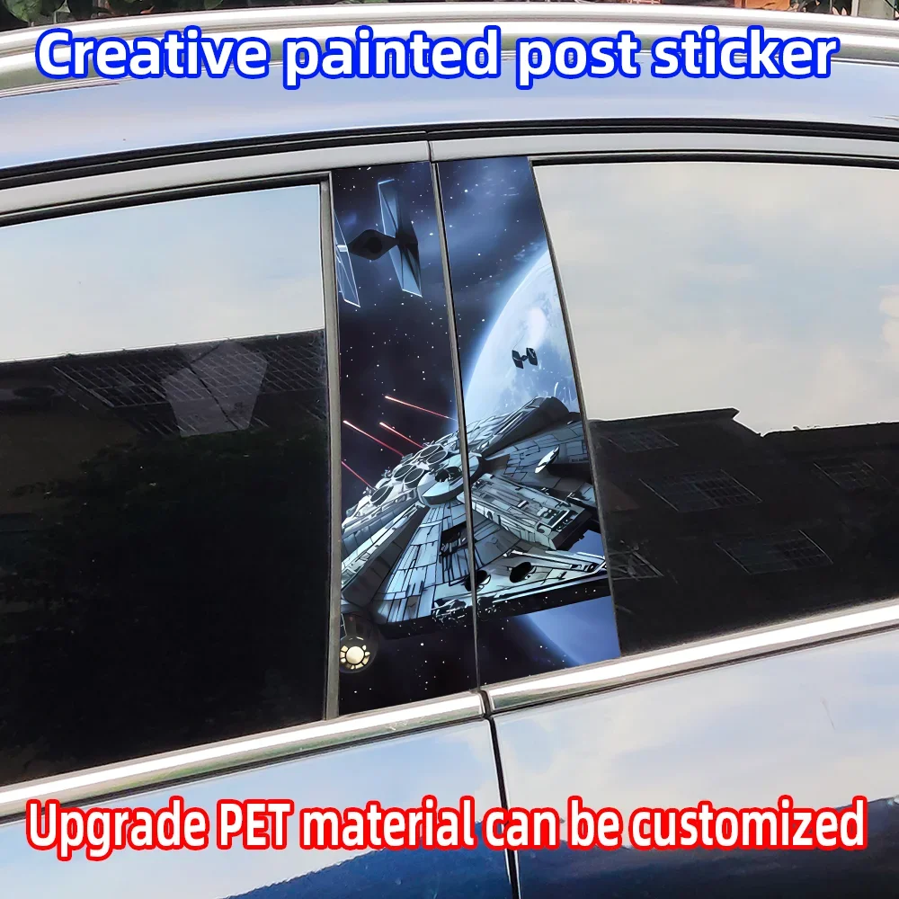 Interspace Car Stickers Auto B Pillar Waterproof Sunscreen Decoration Cover Scratches Car Doors Pillar Vinyl Decals Accessories
Interspace Car Stickers Auto B Pillar Waterproof Sunscreen Decoration Cover Scratches Car Doors Pillar Vinyl Decals Accessories