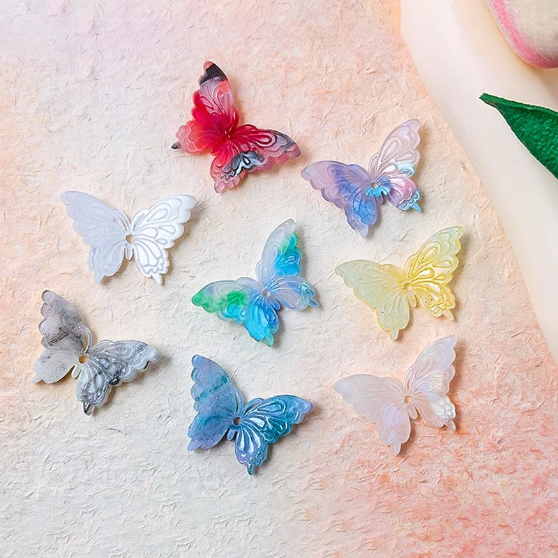 2026 Newest 100pcs/lot color patter print cartoon butterfly shape acrylic beads diy jewelry garment hair accessory
2026 Newest 100pcs/lot color patter print cartoon butterfly shape acrylic beads diy jewelry garment hair accessory