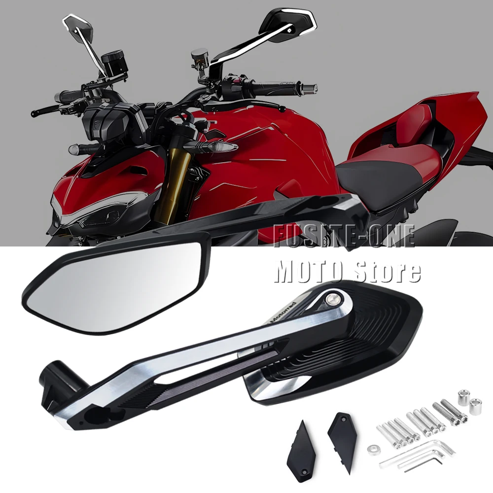 For Street FighterV4S Streetfighter V2 V4 V4S 848 2021-2025 Adventure Motorcycle Accessories Side Rear View Mirror
For Street FighterV4S Streetfighter V2 V4 V4S 848 2021-2025 Adventure Motorcycle Accessories Side Rear View Mirror