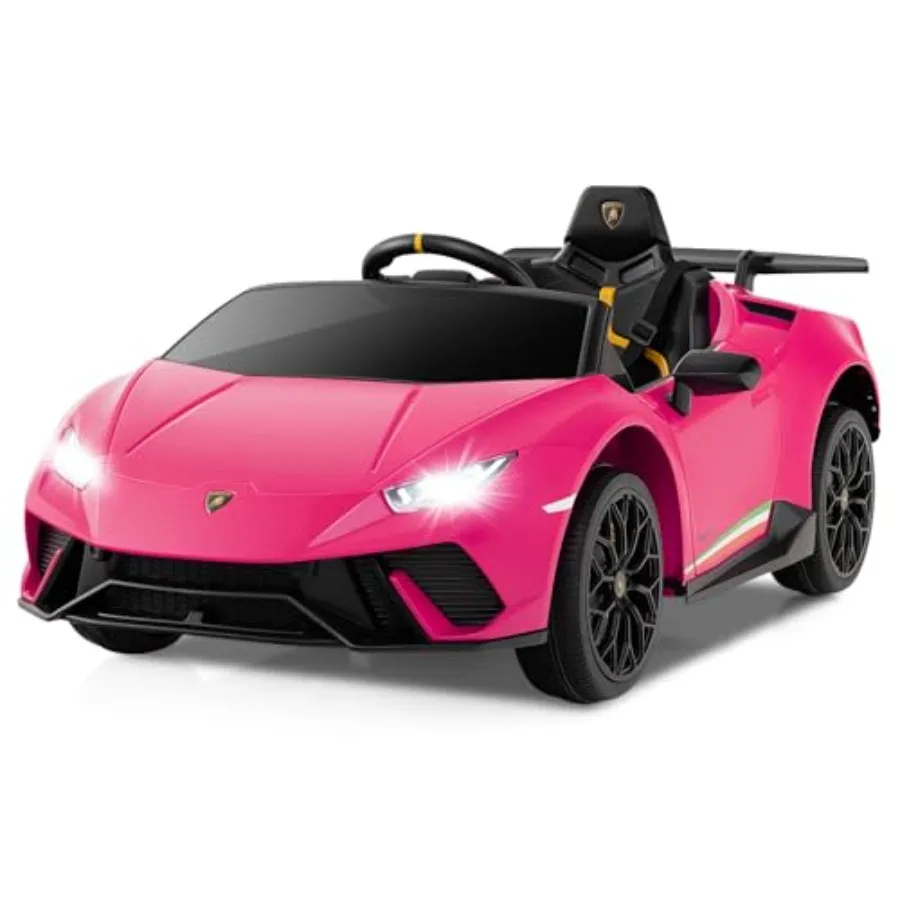 Pink 12V Electric Ride on Car with Remote Control 2 Speeds Suspension Music Bluetooth USB FM for Toddlers Battery Powered Toy L
Pink 12V Electric Ride on Car with Remote Control 2 Speeds Suspension Music Bluetooth USB FM for Toddlers Battery Powered Toy L