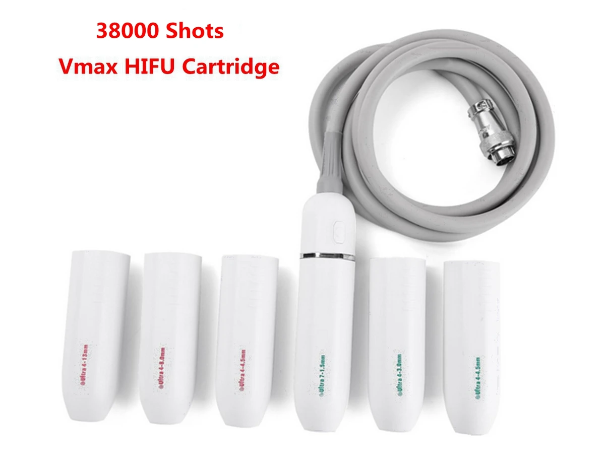 38000 Shots Vmax HIFU Cartridge Replacement Probe Consumables Wrinkle Removal Lifting Slimming
38000 Shots Vmax HIFU Cartridge Replacement Probe Consumables Wrinkle Removal Lifting Slimming