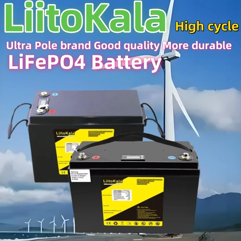 LiitoKala 12V60Ah/100Ah/120Ah/150Ah/200Ah/300Ah LiFePo4 аккумулятор для 4S 12,8V лодочных двигателей RV инвертор солнечный Powerlar Wind
LiitoKala 12V60Ah/100Ah/120Ah/150Ah/200Ah/300Ah LiFePo4 аккумулятор для 4S 12,8V лодочных двигателей RV инвертор солнечный Powerlar Wind