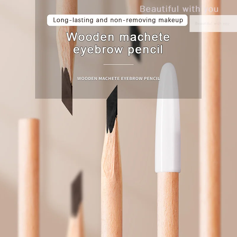Wooden Eyebrow Pencil Waterproof Eyebrow Pencil Easy To Apply Non-Smudging Eyebrow Pencil Long Lasting Cosmetics Makeup
Wooden Eyebrow Pencil Waterproof Eyebrow Pencil Easy To Apply Non-Smudging Eyebrow Pencil Long Lasting Cosmetics Makeup