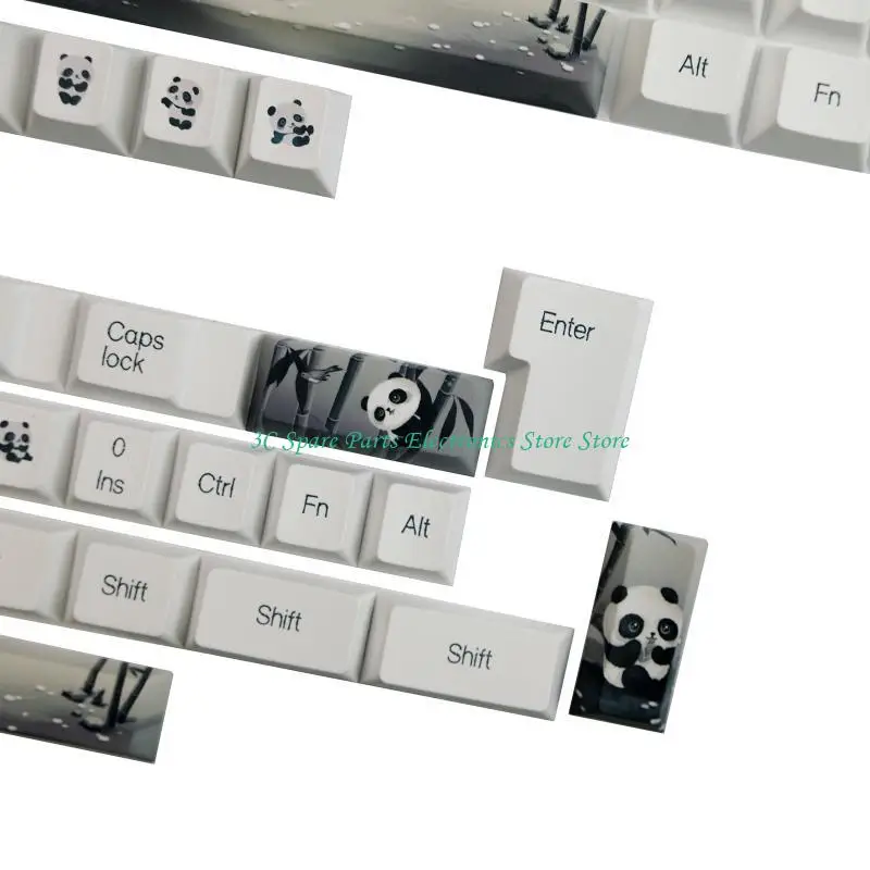 12pc 142 клавиши PBT Клавицы 5 сторон Dye Sub Cherry Profile для GMK Panda Game MX Switch
12pc 142 клавиши PBT Клавицы 5 сторон Dye Sub Cherry Profile для GMK Panda Game MX Switch