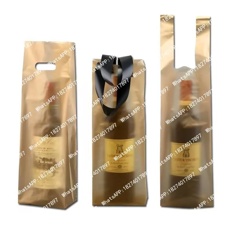 100pcs Single Wine Bags Plastic Red Wine Bottle Glass Bag Champange Carrier Outdoor Picnic Travel Gift Pouch
100pcs Single Wine Bags Plastic Red Wine Bottle Glass Bag Champange Carrier Outdoor Picnic Travel Gift Pouch