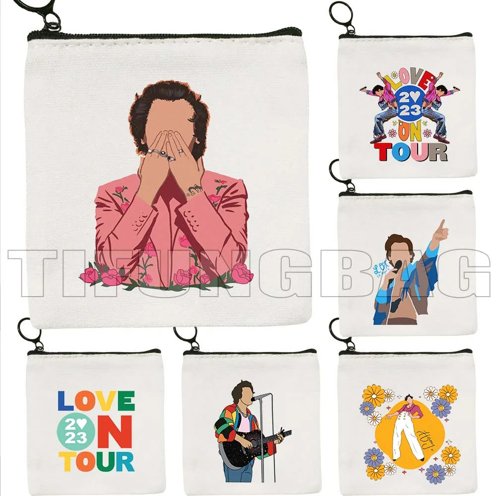 Love On Tour Treat People with Kindness Print Harry Music Canvas Coin Purse Bag Small Square Key Storage Card Bag Wallet Pouch
Love On Tour Treat People with Kindness Print Harry Music Canvas Coin Purse Bag Small Square Key Storage Card Bag Wallet Pouch