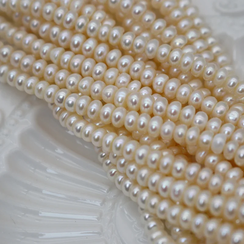 AAAA 4.5-5mm High-Quality Bread Pearl White Natural Freshwater Pearls Beads for Jewellery Making DIY Necklace Bracelet Accessory
AAAA 4.5-5mm High-Quality Bread Pearl White Natural Freshwater Pearls Beads for Jewellery Making DIY Necklace Bracelet Accessory