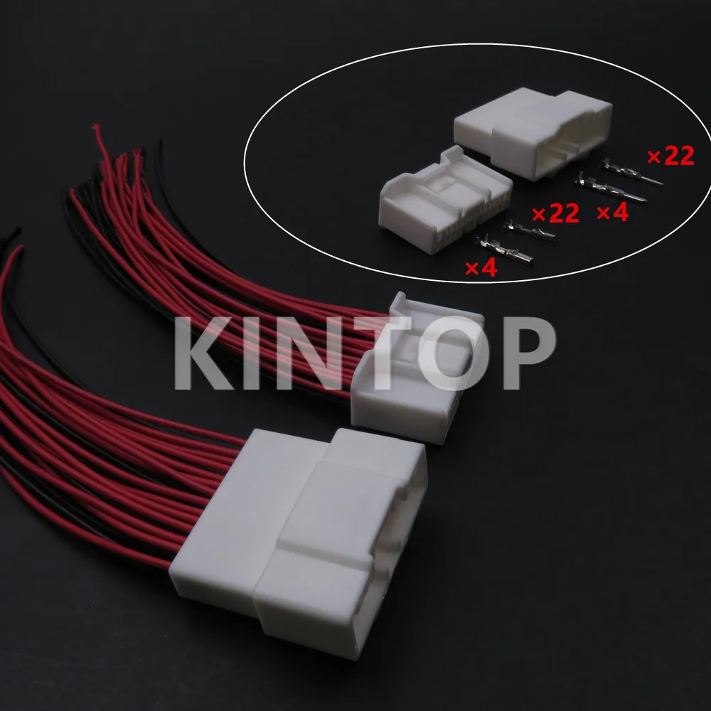 1 Set 26 Pins AC Assembly Car Male Female Unsealed Composite Connector 7286-1918 7287-1918 Automobile Wire Harness Socket
1 Set 26 Pins AC Assembly Car Male Female Unsealed Composite Connector 7286-1918 7287-1918 Automobile Wire Harness Socket