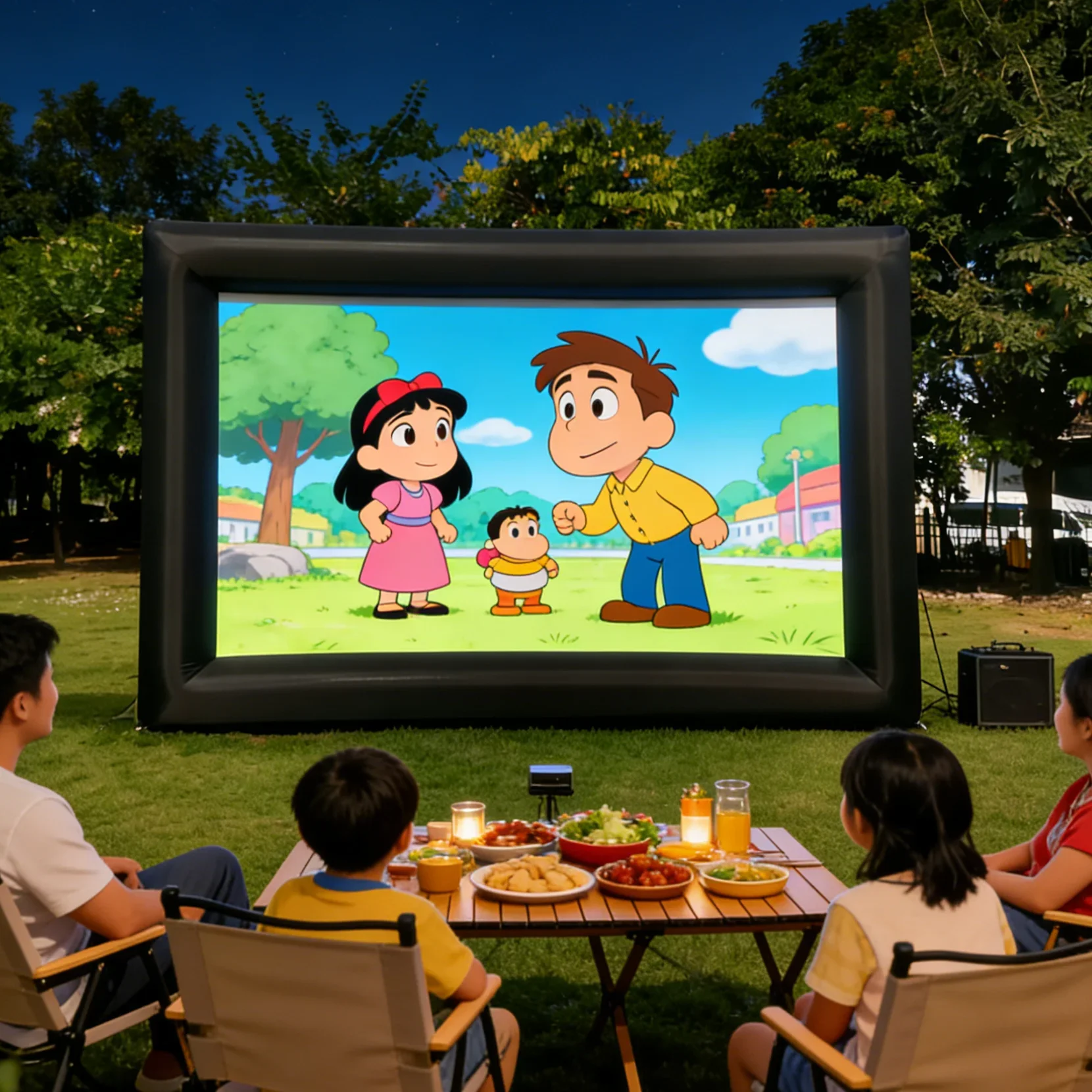 8FT 16FT Fast Shipping Inflatable Portable Outdoor And Indoor Movie Theater Projector Screen With All Accessories
8FT 16FT Fast Shipping Inflatable Portable Outdoor And Indoor Movie Theater Projector Screen With All Accessories