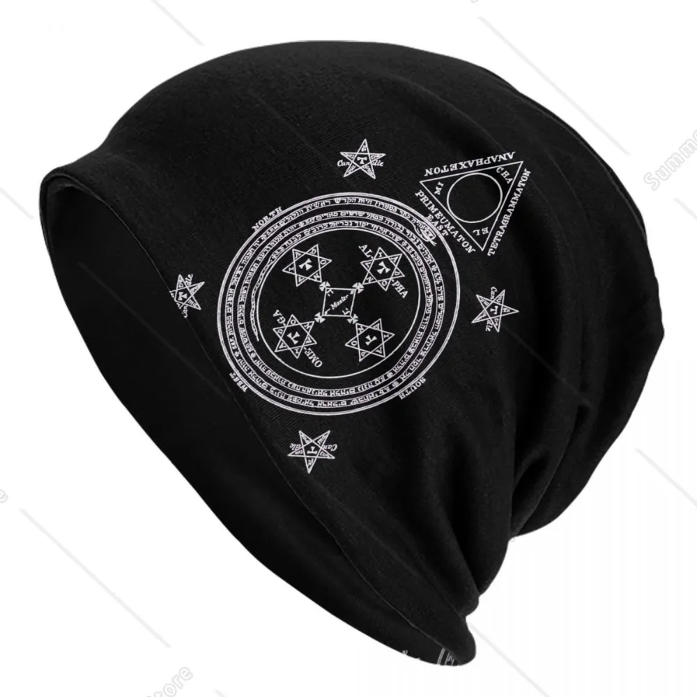 Magical Circle Of King Solomon Inverted Warm Knitted Cap Hip Hop Bonnet Hat Autumn Winter Beanies Hats for Men Women Adult
Magical Circle Of King Solomon Inverted Warm Knitted Cap Hip Hop Bonnet Hat Autumn Winter Beanies Hats for Men Women Adult