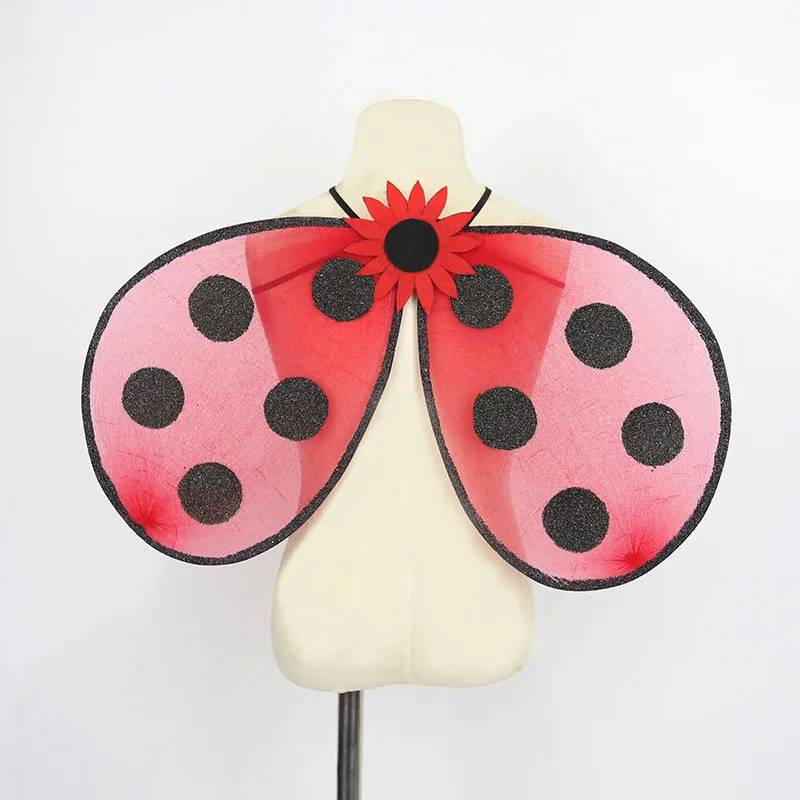 Ladybug Wings Cosplay Costume Accessory for Kids Adults Halloween Party Dress Up
Ladybug Wings Cosplay Costume Accessory for Kids Adults Halloween Party Dress Up