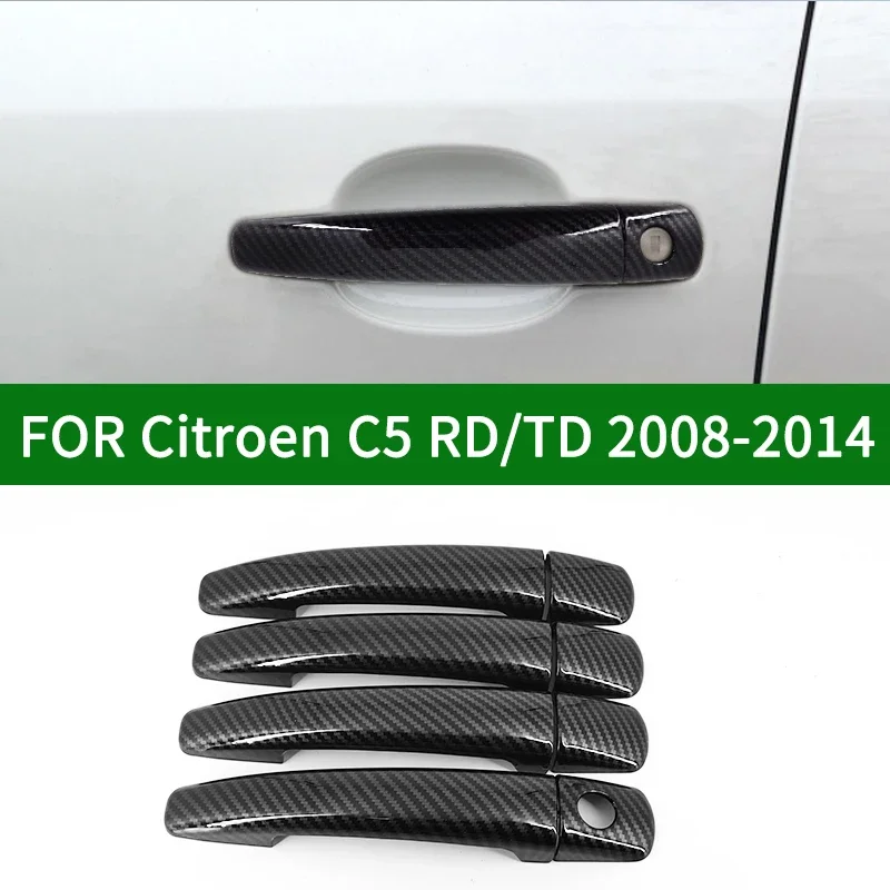Для Citroen C5 RD/TD 2008-2014, аксессуар из углеродного волокна, чехлы на боковые дверные ручки автомобиля, отделка 2009 2010 2011 2012 2013
Для Citroen C5 RD/TD 2008-2014, аксессуар из углеродного волокна, чехлы на боковые дверные ручки автомобиля, отделка 2009 2010 2011 2012 2013