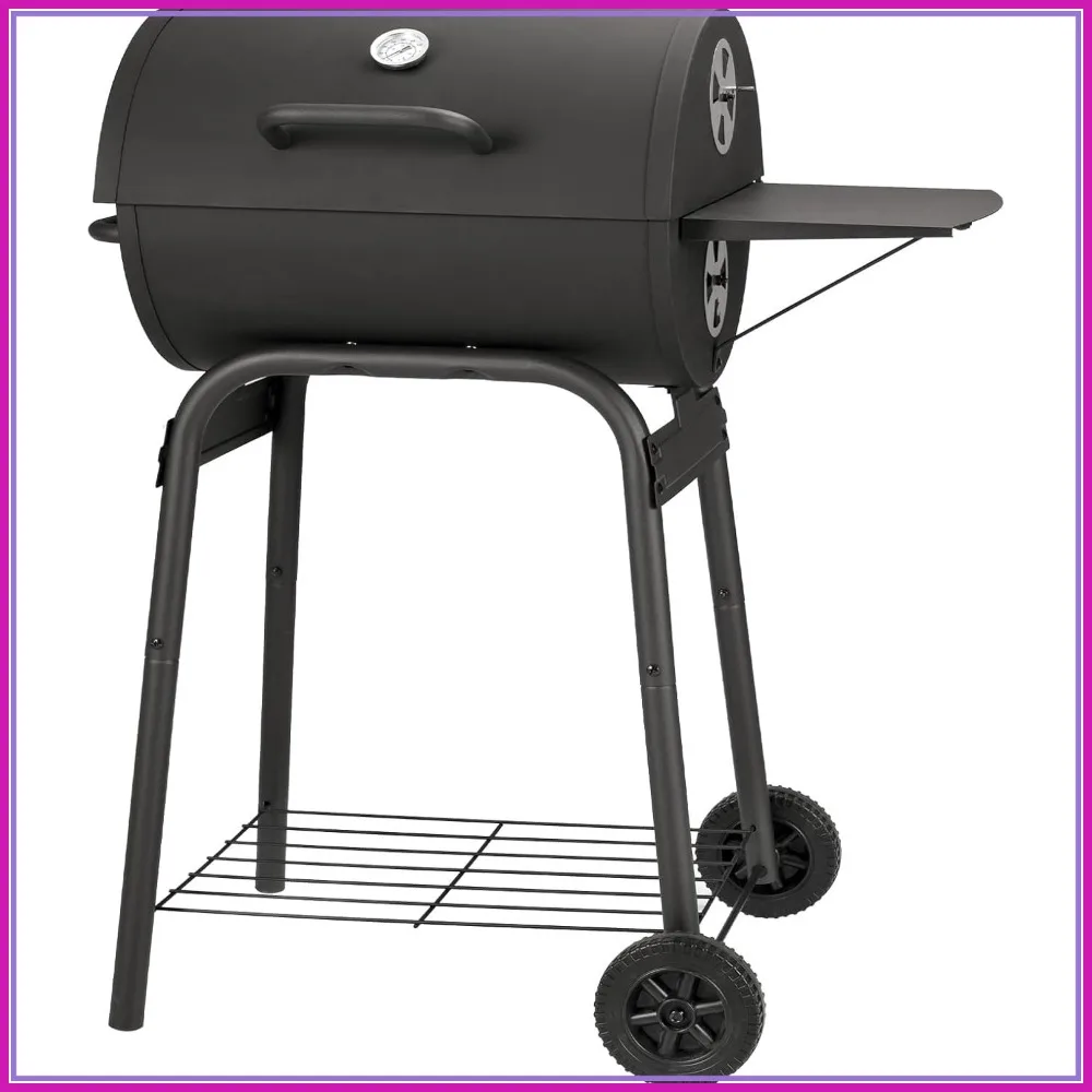 Large Charcoal Grill with Side Shelf, Outdoor BBQ Grill for Backyard Camping, Patio Parties, and Picnics
Large Charcoal Grill with Side Shelf, Outdoor BBQ Grill for Backyard Camping, Patio Parties, and Picnics