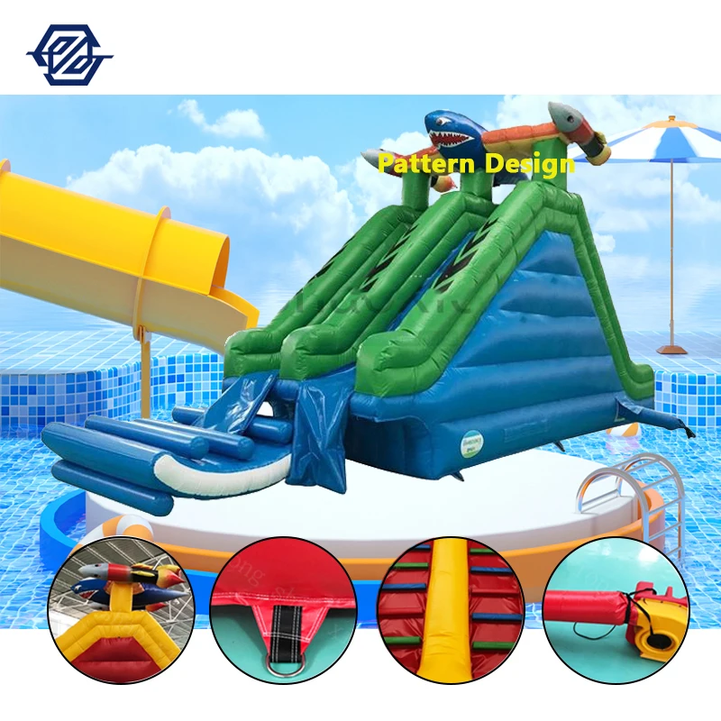 Commercial Large Waterslide Pool Blow up Water Slip n Slides Inflatable Bouncer Playground Water Play Park Equipment for Kids
Commercial Large Waterslide Pool Blow up Water Slip n Slides Inflatable Bouncer Playground Water Play Park Equipment for Kids
