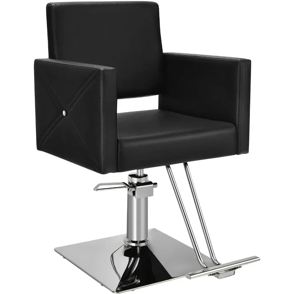 Salon Chair, Barber Chair with Heavy Duty Hydraulic Pump, Height Adjustable, 360° Swivel Spa Beauty Equipment
Salon Chair, Barber Chair with Heavy Duty Hydraulic Pump, Height Adjustable, 360° Swivel Spa Beauty Equipment