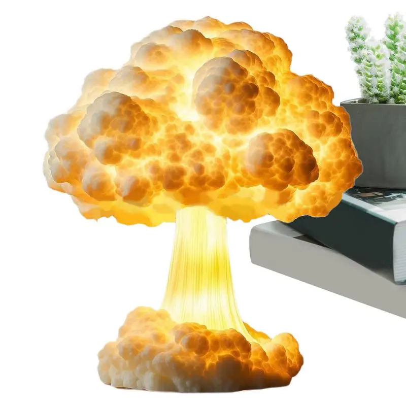 Mushroom Light Mushroom Cloud Lamp Ornament 3D Printed Aesthetic Nightlight For Bedroom Dorm Apartment Living Room Nursery Room
Mushroom Light Mushroom Cloud Lamp Ornament 3D Printed Aesthetic Nightlight For Bedroom Dorm Apartment Living Room Nursery Room
