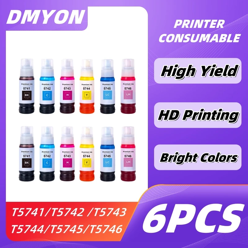 1 комплект для чернил Epson T5741 T5742 T574, совместимая цветная бутылка на водной основе, заправка, объемные струйные чернила для принтера Epson L8050 L18050
1 комплект для чернил Epson T5741 T5742 T574, совместимая цветная бутылка на водной основе, заправка, объемные струйные чернила для принтера Epson L8050 L18050