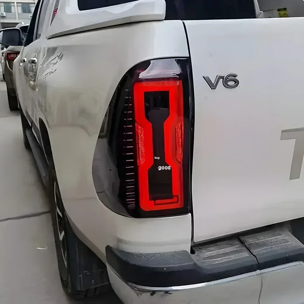 Автомобильные задние фонари в сборе для Toyota HILUX REVO Vigo 2021-2024, обновленный светодиодный динамический мигающий сигнальный светильник, аксессуары для инструментов
Автомобильные задние фонари в сборе для Toyota HILUX REVO Vigo 2021-2024, обновленный светодиодный динамический мигающий сигнальный светильник, аксессуары для инструментов