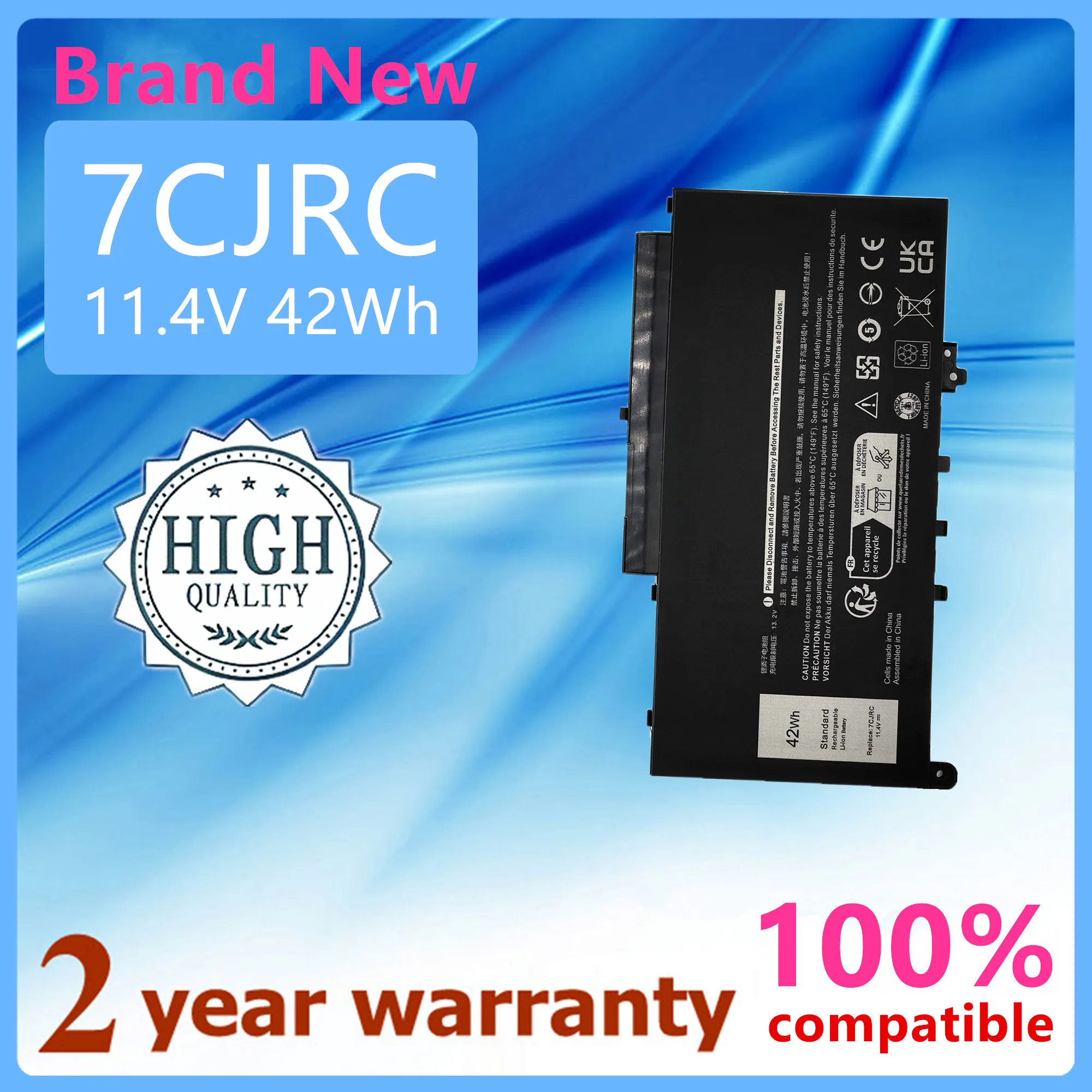 Laptop battery for For Dell Latitude E7270 E7470 7CJRC 242WD MC34Y P61G
Laptop battery for For Dell Latitude E7270 E7470 7CJRC 242WD MC34Y P61G