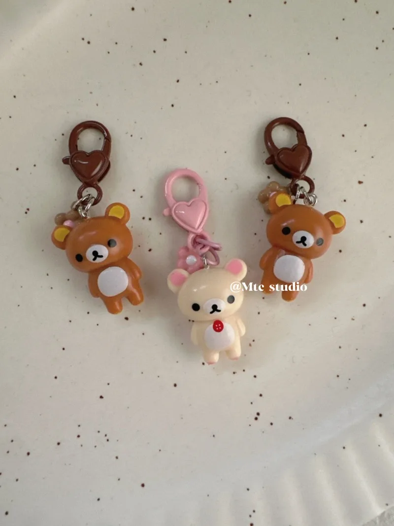 Kawaii Rilakkuma Lazy Bear Keychain Cartoon Doll Pendant Backpack Bag Phone Charm Key Ring Accessories for Girls Holiday Gift
Kawaii Rilakkuma Lazy Bear Keychain Cartoon Doll Pendant Backpack Bag Phone Charm Key Ring Accessories for Girls Holiday Gift