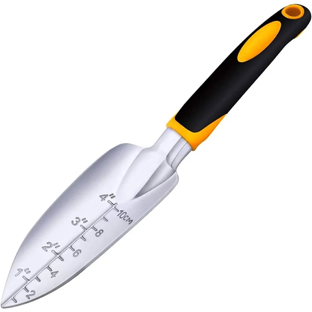 Garden Trowel Hand Shovel with Soft Rubberized Non-Slip Ergonomic Handle for Planting Transplanting, Weeding, Moving and Smoothing Soil-Gardening Gift (Spade Shovel)
Garden Trowel Hand Shovel with Soft Rubberized Non-Slip Ergonomic Handle for Planting Transplanting, Weeding, Moving and Smoothing Soil-Gardening Gift (Spade Shovel)