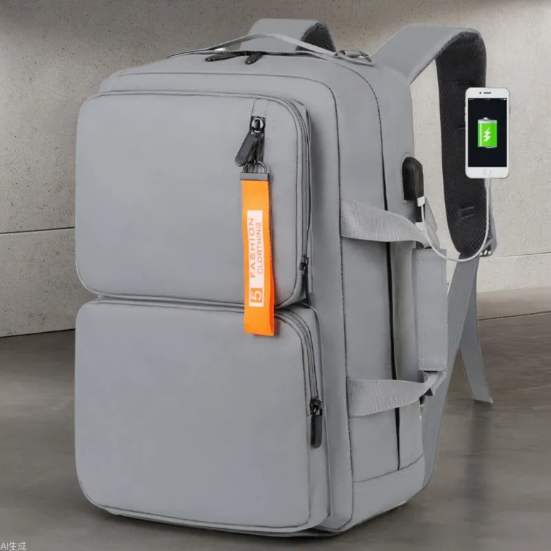 Men Large Capacity Travel Backpack Waterproof Multifunctional Business Laptop Storage Bag USB Charging 3 Usages Travel Handbag
Men Large Capacity Travel Backpack Waterproof Multifunctional Business Laptop Storage Bag USB Charging 3 Usages Travel Handbag