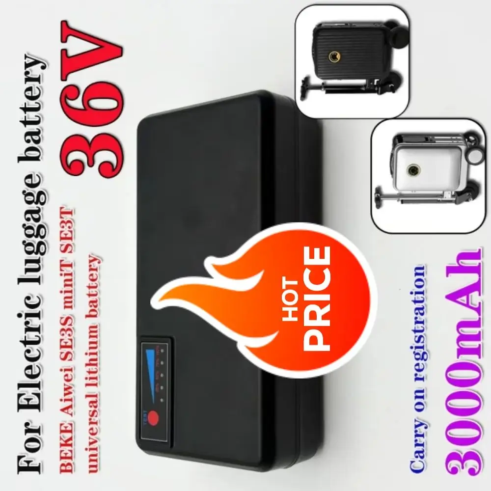 Elway Electric Suitcase Battery Compatible For SE3 SE3mini SE3S SE3T 36V 3.0Ah Lithium-ion 3000mAh Replacement
Elway Electric Suitcase Battery Compatible For SE3 SE3mini SE3S SE3T 36V 3.0Ah Lithium-ion 3000mAh Replacement