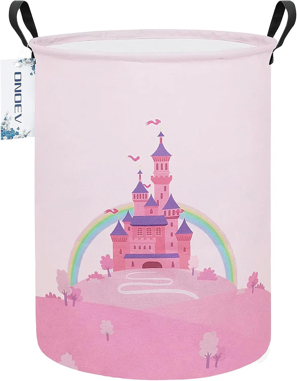 Foldable Waterproof Laundry Hamper, Round Storage Basket with Handles, 19.7in x 15.7in, for Kids Room & Toy Organization
Foldable Waterproof Laundry Hamper, Round Storage Basket with Handles, 19.7in x 15.7in, for Kids Room & Toy Organization