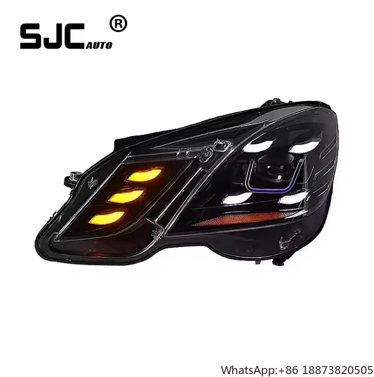 Auto Parts Front Light System New Style LED Headlamps for Mercedes Benz E Class W212 2010-2012 Daytime Running Lights
Auto Parts Front Light System New Style LED Headlamps for Mercedes Benz E Class W212 2010-2012 Daytime Running Lights