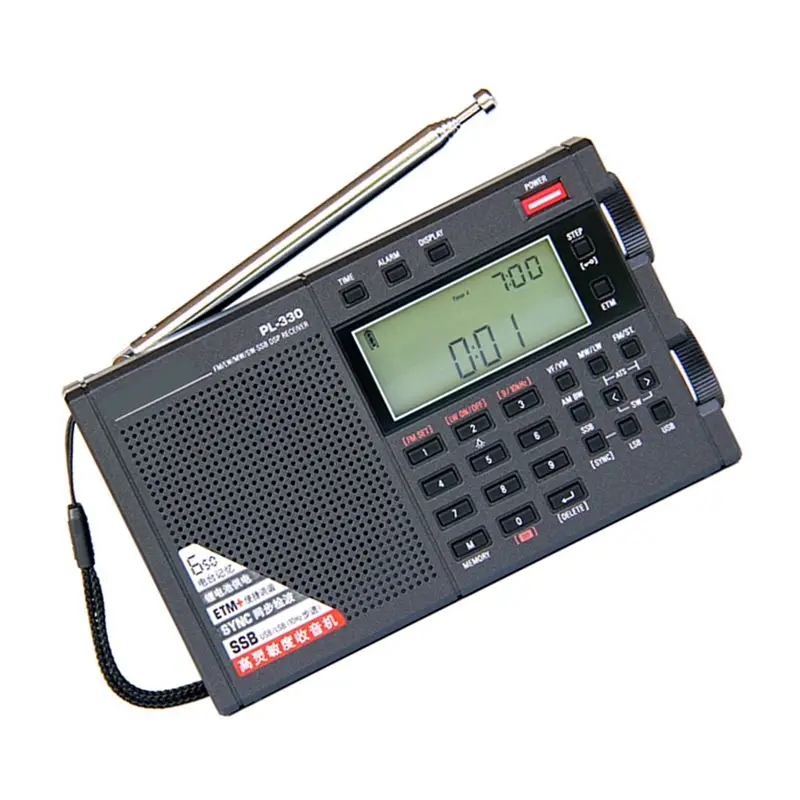 Gift For Her PL-330 FM/MW/SW/LW SSB Full-Band Radio FM/MW/SW/LW SSB/DSP High Sensitivity Multi-Functional Receiver Full-Band Cov
Gift For Her PL-330 FM/MW/SW/LW SSB Full-Band Radio FM/MW/SW/LW SSB/DSP High Sensitivity Multi-Functional Receiver Full-Band Cov