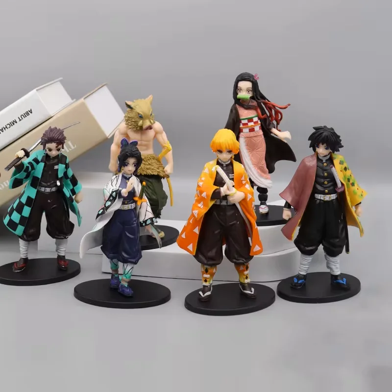 15cm Demon Slayer Anime Action Figure - Kamado Tanjirou with Agatsuma Zenitsu And Nezuko PVC Model Toy Kimetsu No Yaiba Warriors
15cm Demon Slayer Anime Action Figure - Kamado Tanjirou with Agatsuma Zenitsu And Nezuko PVC Model Toy Kimetsu No Yaiba Warriors