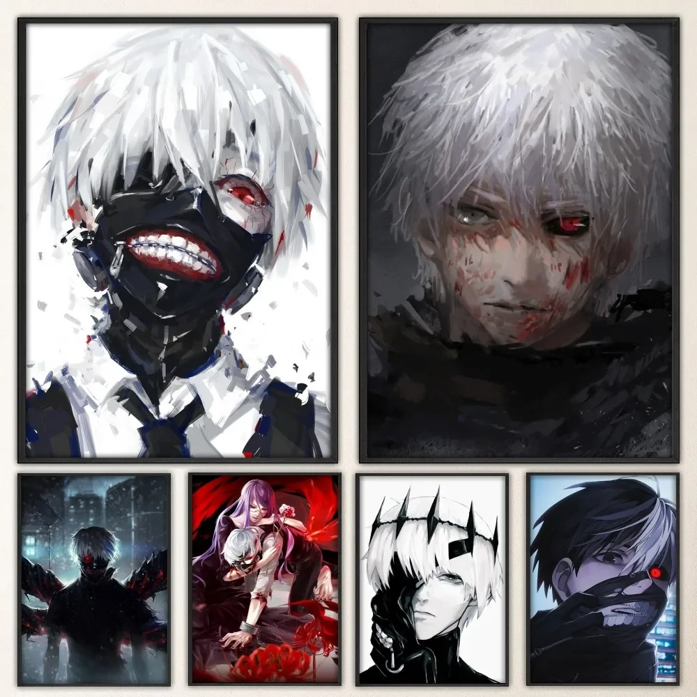 Anime Tokyo Ghoul Kaneki Poster Vintage Poster Prints Art Home Painting Bathroom Kitchen Bar Accessories Wall Sticker Small Size 
Anime Tokyo Ghoul Kaneki Poster Vintage Poster Prints Art Home Painting Bathroom Kitchen Bar Accessories Wall Sticker Small Size